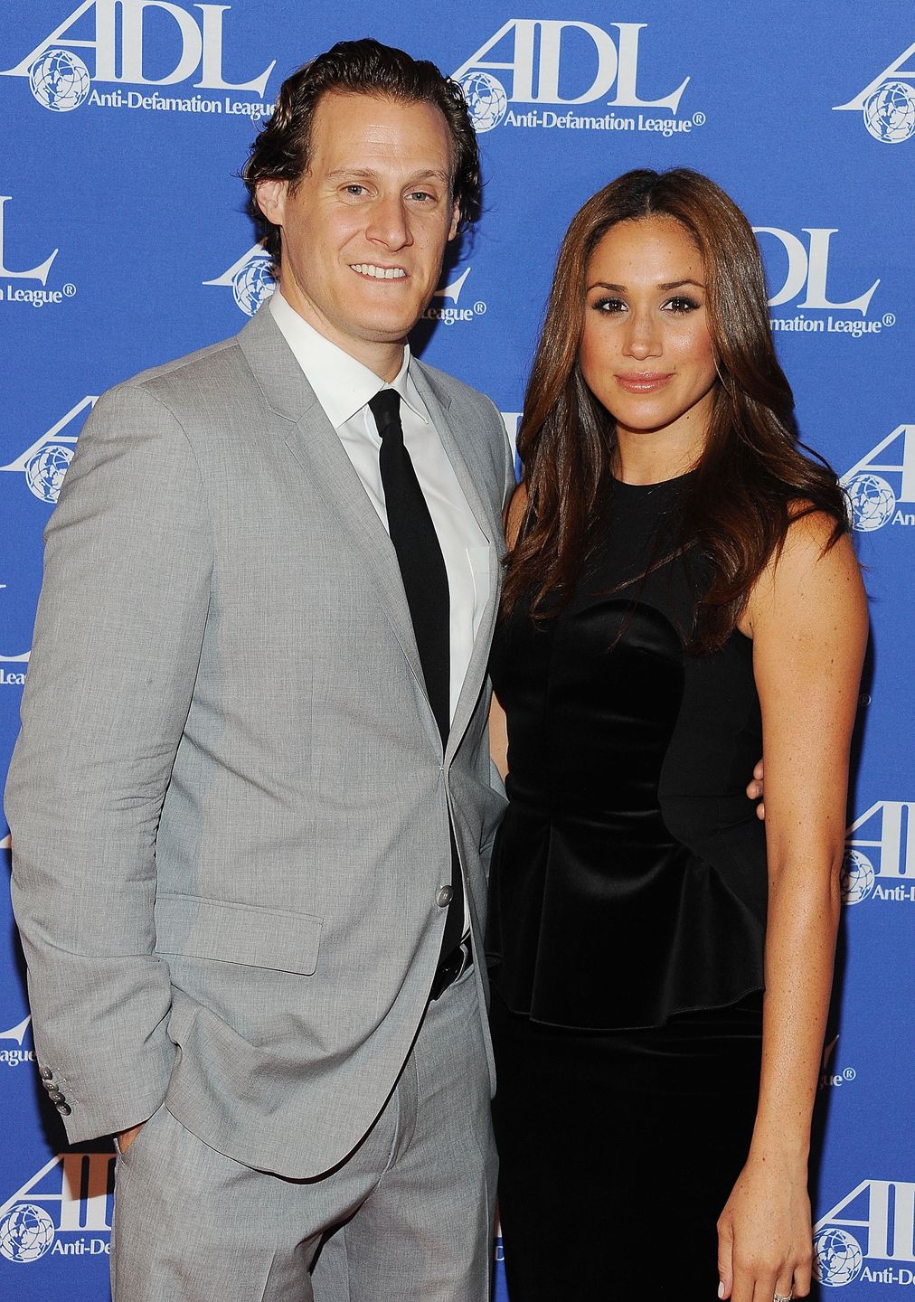 Trevor Engelson i Meghan Markle w 2011 roku