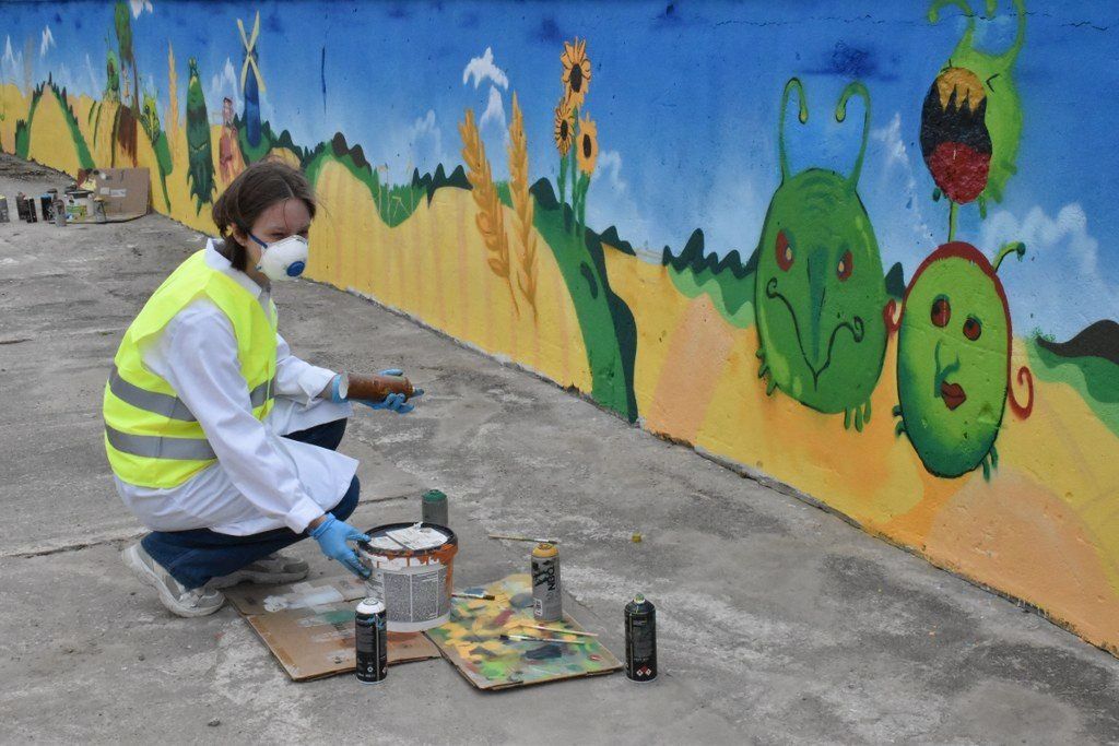 Nowy mural w Koszalinie