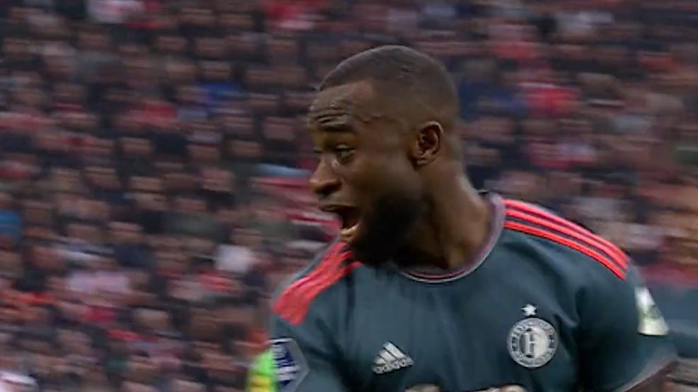 Po golu Feyenoordu Rotterdam zapanowała krótka konsternacja