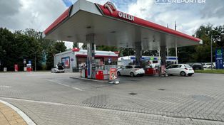 Warszawa: 50-latek zmarł na stacji paliw. Policja prowadzi czynności