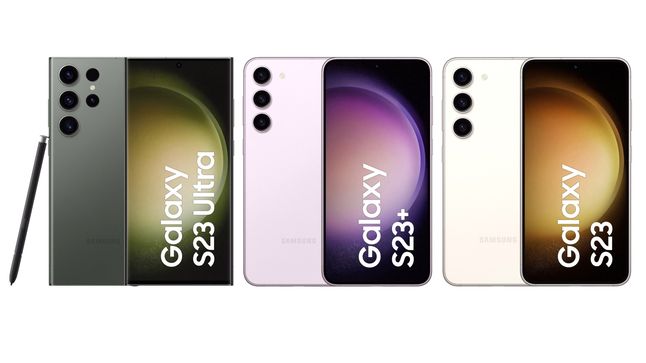 Samsung Galaxy S23 Ultra, S23+ i S23