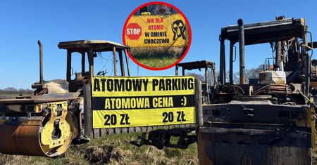 "Panie, tu już drogi nie ma". Płonące maszyny i atomowa niepewność w Słajszewie