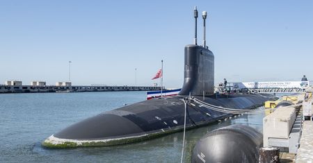 Tajna misja okrętu USS "Washington".  Otrzymał najwyższe odznaczenie