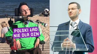 Wojtek Sawicki komentuje pominięcie osób niepełnosprawnych w "Polskim Ładzie": "Poczułem się wykluczony, pozostawiony SAM SOBIE"