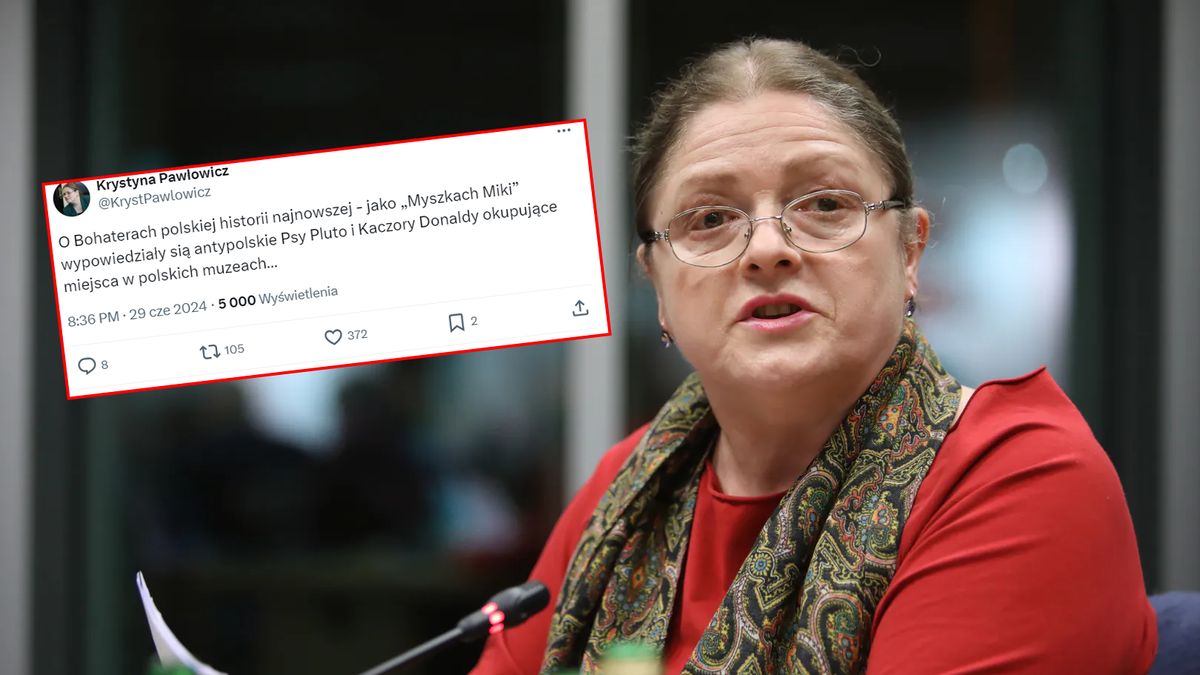 Krystyna Pawłowicz znów nie gryzie się w język.