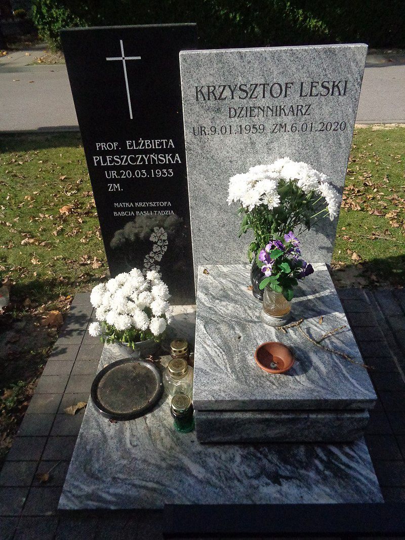 Grób Krzysztofa Leskiego
