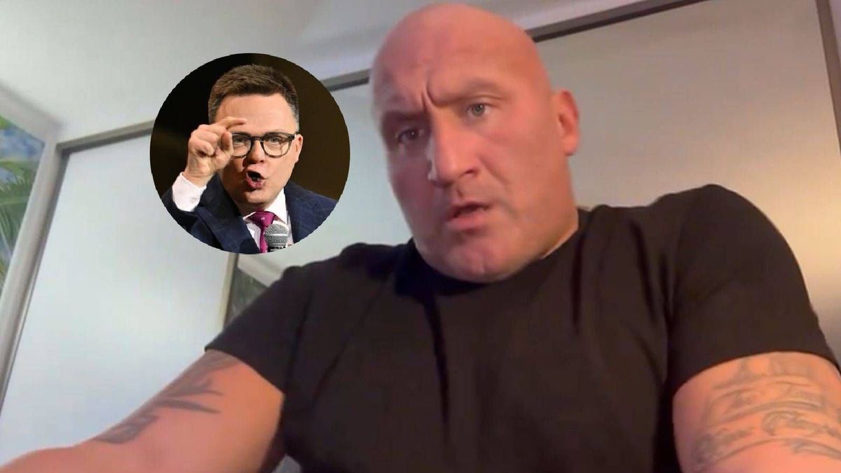 Marcin Najman postanowił skomentować słowa Szymona Hołowni