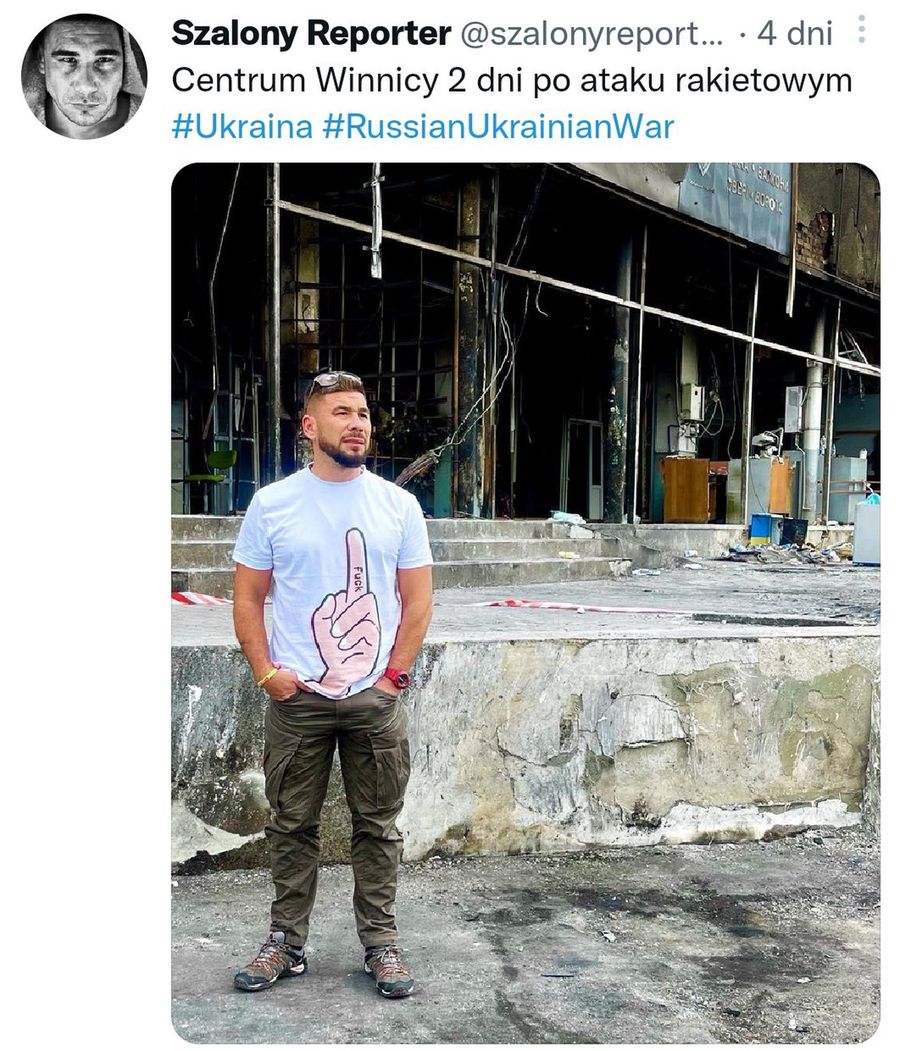 Szalony Reporter w Ukrainie