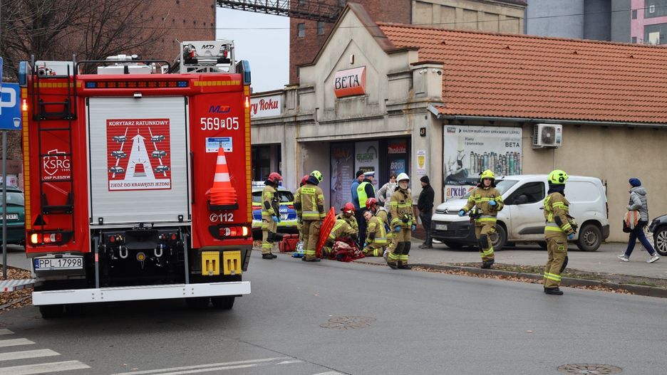 Potrącenie rowerzystki w Pleszewie