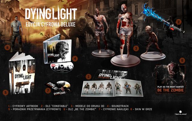 Dying Light i zombie z drukarki 3D. Tak umierają edycje kolekcjonerskie? 2