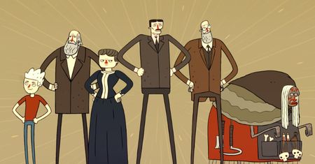 Maria Curie-Skłodowska w internetowej kreskówce