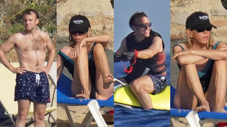 Emmanuel i Brigitte Macron na wakacjach na Lazurowym Wybrzeżu