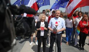 Biedroń żartuje z koalicjanta. "Żeby nie było żadnych podejrzeń"