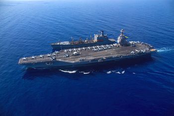 Największy okręt wojenny świata. USS Gerald R. Ford to więcej niż pływające lotnisko