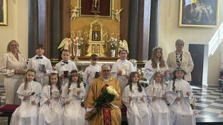 Wyjątkowy dzień w parafii w Wytomyślu. Dzieci przystąpiły do Pierwszej Komunii Świętej