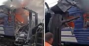 Brutalny atak Rosji na pociąg pasażerski. Dziesiątki rannych