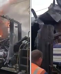Brutalny atak Rosji na pociąg pasażerski. Dziesiątki rannych