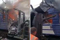 Brutalny atak Rosji na pociąg pasażerski. Dziesiątki rannych