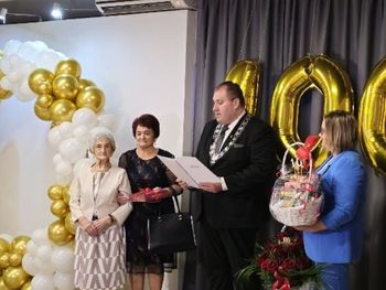 Wierzbinek: Najstarsza mieszkanka gminy na wyjątkowej uroczystości