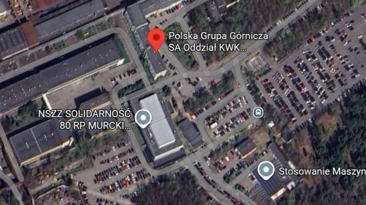 Poranny wstrząs w kopalni Murcki-Staszic 