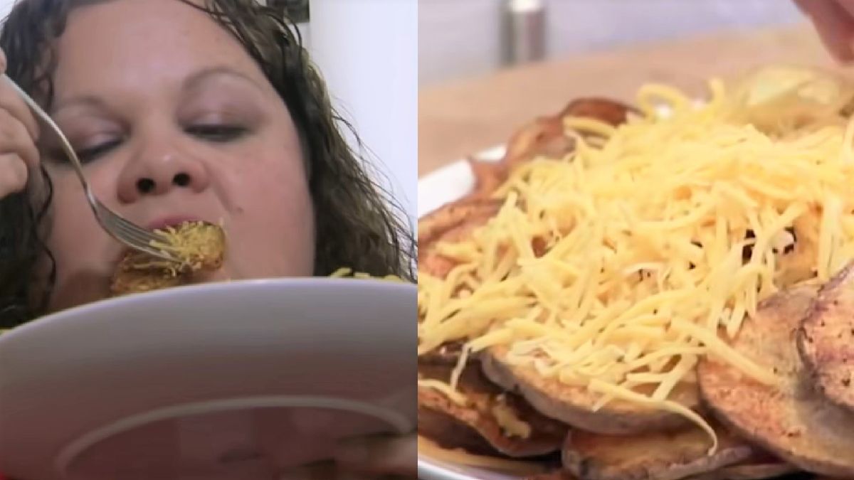 Ma obsesję na punkcie jedzenia ziemniaków i sera