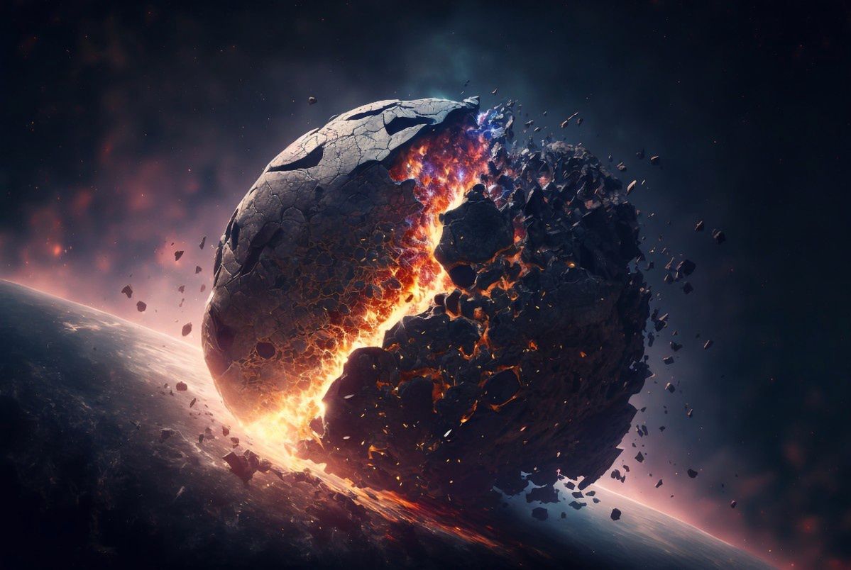 Meteor impact 200 times larger than dinosaur killer spurred life