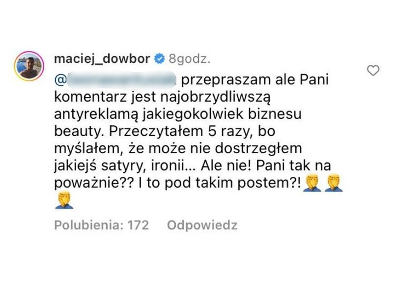 Internautka wytyka Koroniewskiej zmarszczki. Maciej Dowbor zareagował