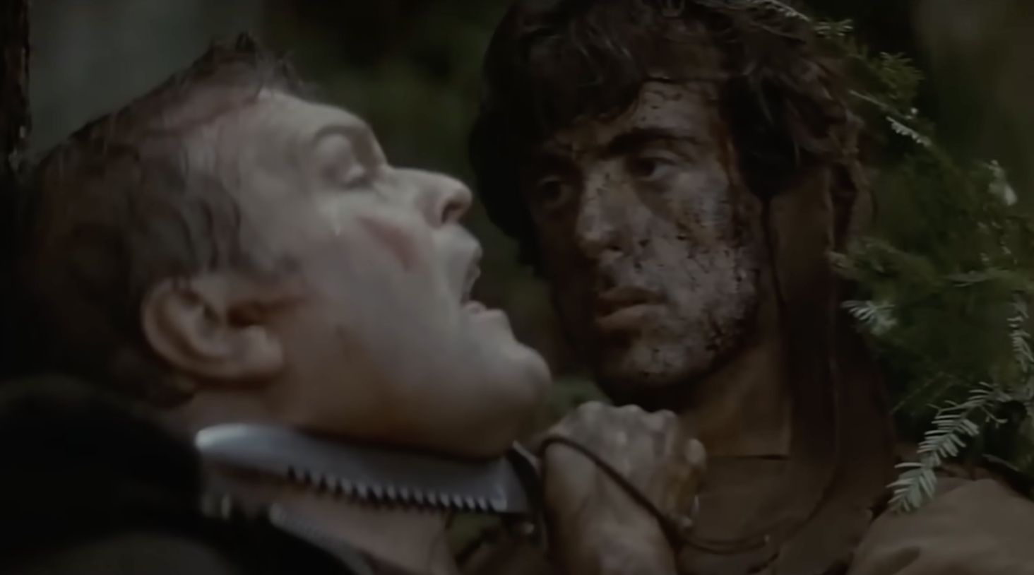 Sylvester Stallone w filmie "Rambo: Pierwsza kre"