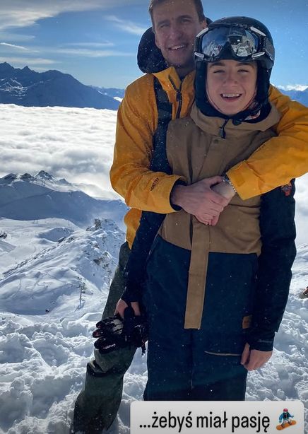 Jarosław Bieniuk pokazał rodzinne zdjęcia