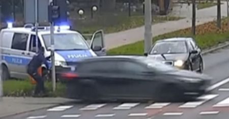 Sceny grozy w Toruniu. Policja pokazała nagrania wideo