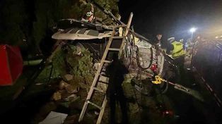Twarda Góra: Tragiczny wypadek. Nie żyje 43-letni mężczyzna