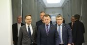 Posłowie PiS przerwali konferencję. Na koniec krzyki