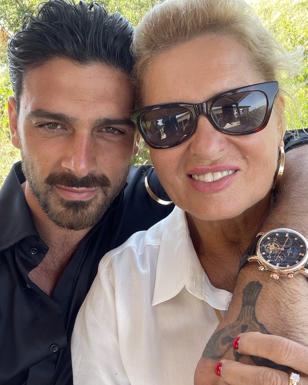 Ewa Kasprzyk i Michele Morrone