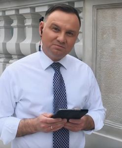 Prezydent Andrzej Duda i #Hot16Challenge. Reakcja Roberta Biedronia. Polityk pokazał grafikę