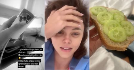 Joanna Opozda PSIOCZY na szpitalne warunki: "Nikogo nie ma, można krzyczeć pół godziny i nic"