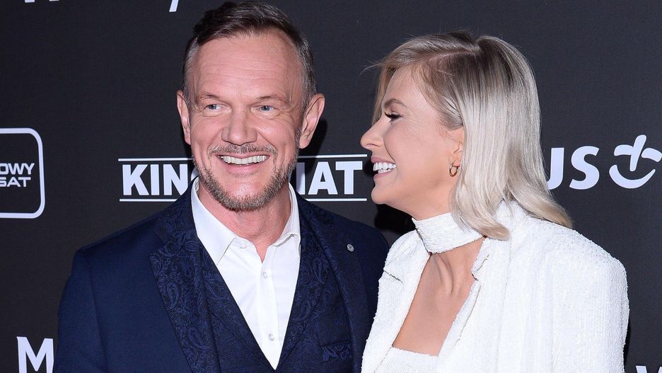 Cezary i Edyta Pazurowie są zgranym małżeństwem.