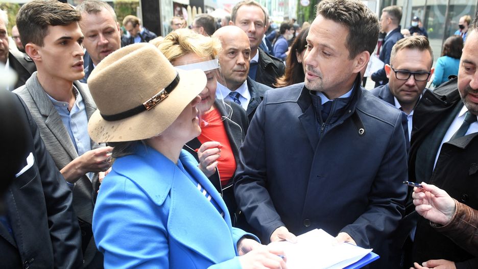 Wybory prezydenckie 2020. Rafał Trzaskowski z poparciem Donalda Tuska (zdjęcie ilustracyjne)