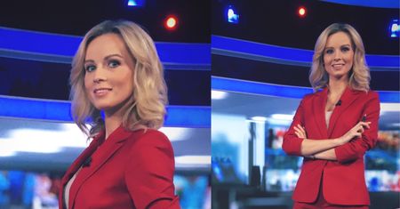 Anna Grochowska to nowa twarz TVP Info. Była finalistką w wyborach Miss Polski