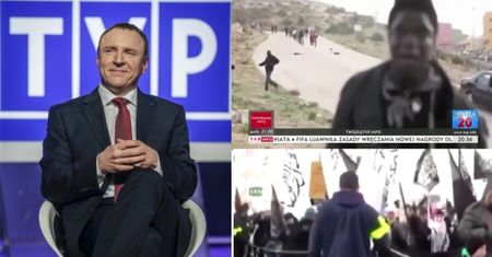 Wydawca programu TVP Info "Minęła dwudziesta" zawieszony za antyimigrancki materiał!