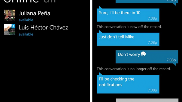Komunikator Google Talk na WP7 dzięki Gchat 1