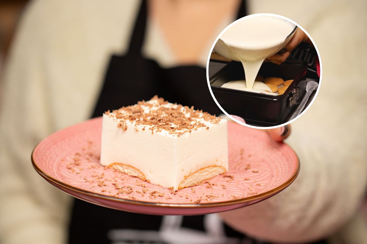 Zrób ciasto bez pieczenia tylko z 5 składników. Anielska chmurka zachwyca od pierwszego kęsa