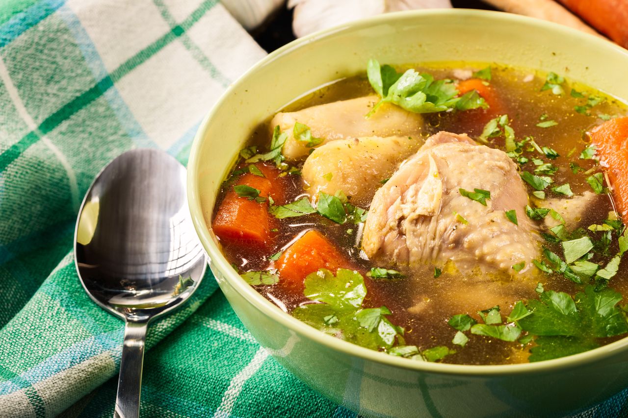 Discover the rich flavors of fall with this goose broth recipe