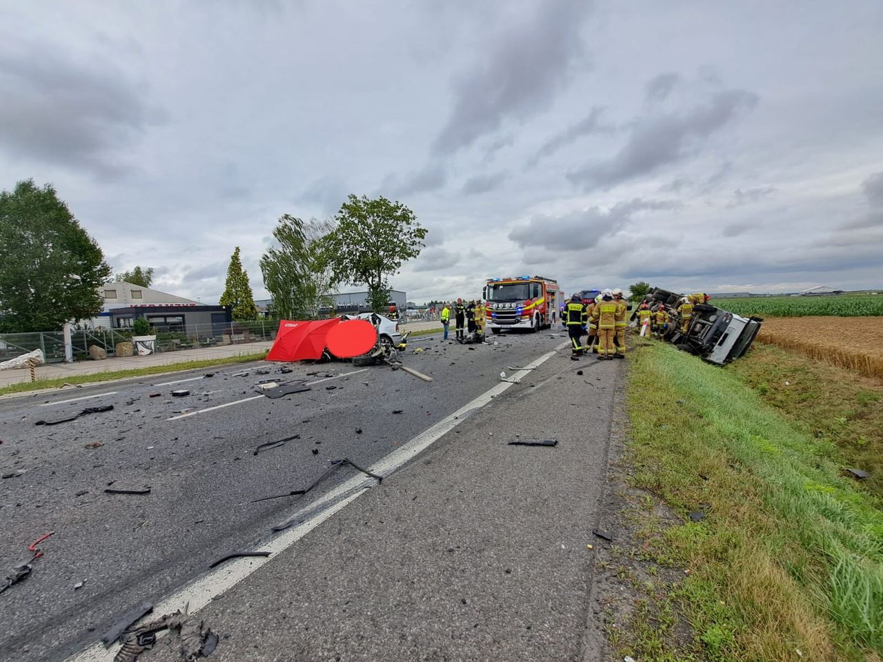 Tragiczny wypadek. Dwie osoby nie żyją