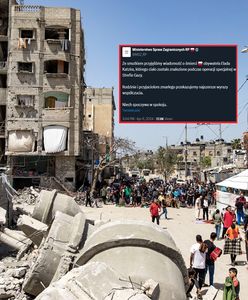 Burza po wpisie MSZ. "A co to, Moskwę mamy w Warszawie?"