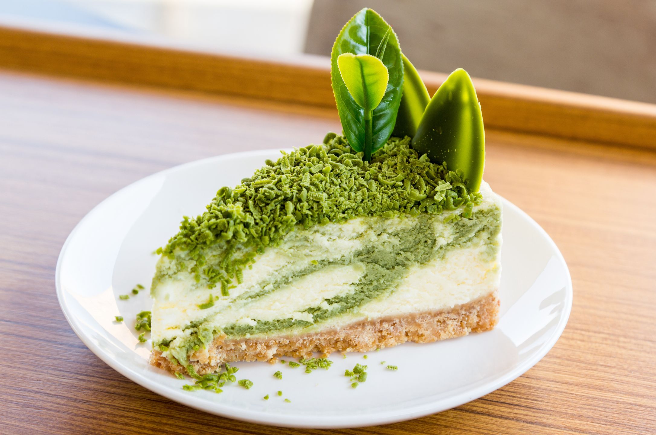 Sernik z matcha