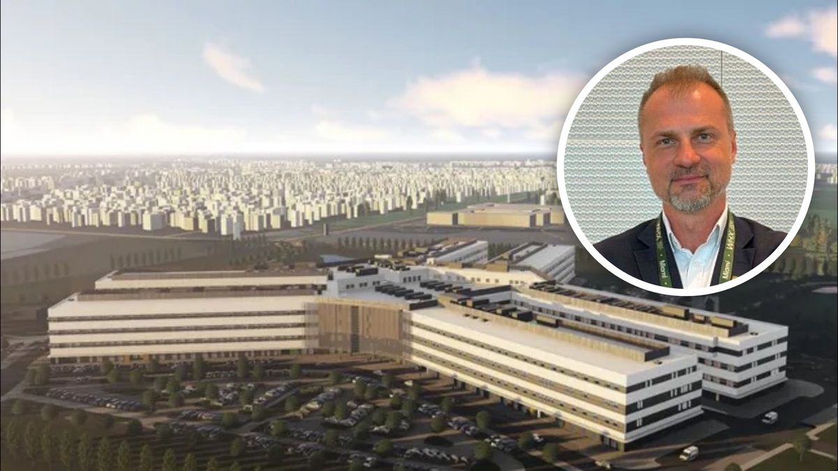 Jarosław Rabczenko mówi, że nowy szpital przyjmie pacjentów