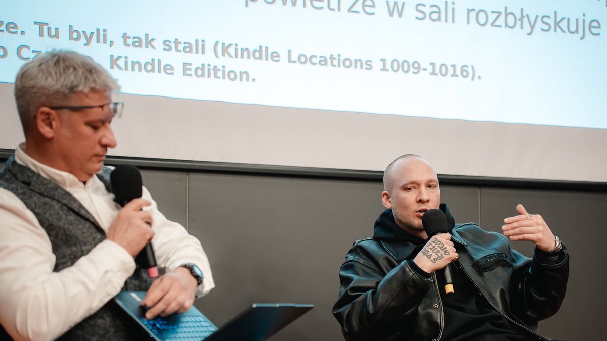 Gabriel Krauze na spotkaniu w Książnicy Kopernikańskiej
