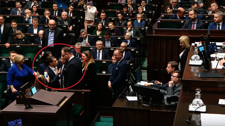 Spięcie w Sejmie. Kołodziejczak starł się z posłami PiS