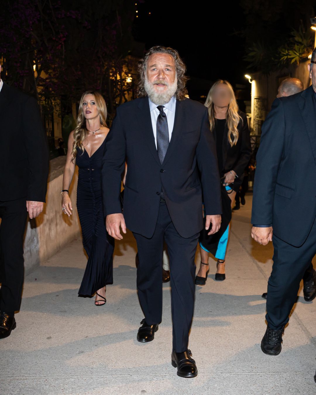 Russell Crowe z żoną Britney Theriot