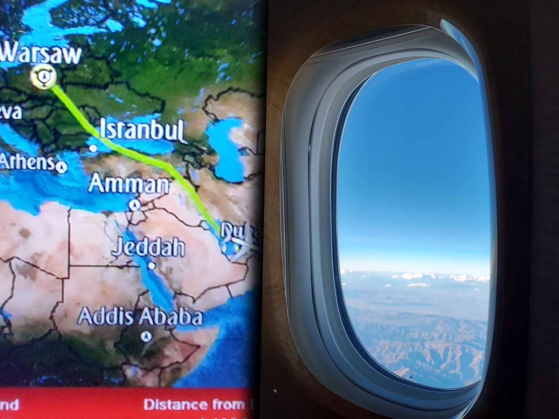 Lot do Dubaju trwa nieco ponad pięć godzin